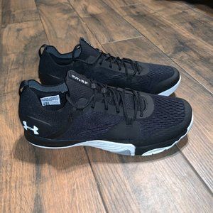 Under Armour Mens Tribase Reign 2 Black Running Shoes 10